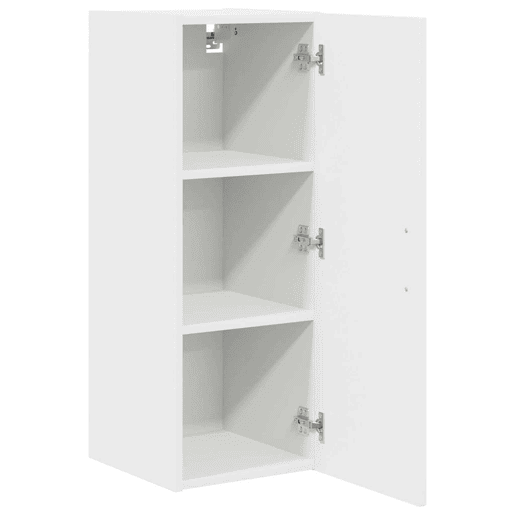 Lote de 2 Armários de cozinha suspendidos - Cozinha modular Colgantes Branco 30 x 31 x 80 cm