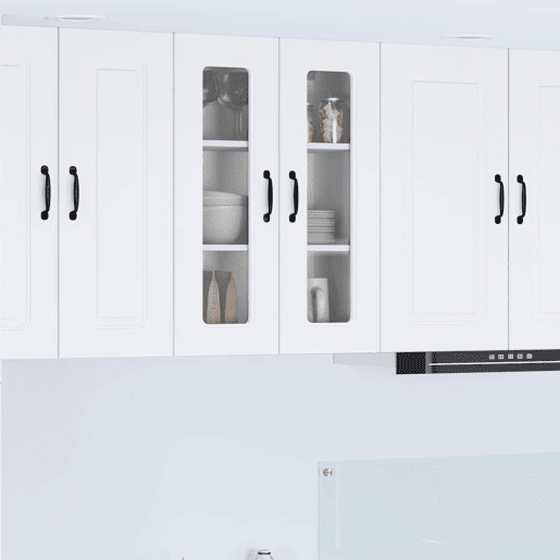 Armário de cozinha suspenso - armario de cocina colgante com porta Branco 60 x 31 x 80 cm
