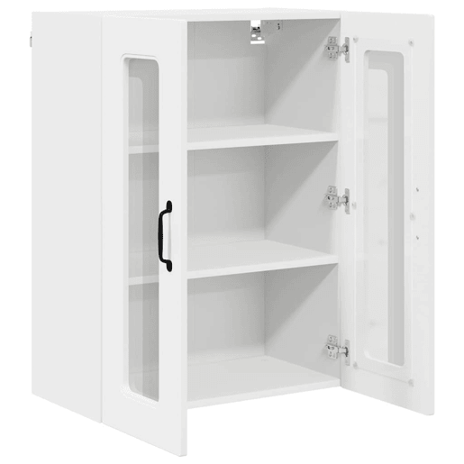 Armário de cozinha suspenso - armario de cocina colgante com porta Branco 60 x 31 x 80 cm