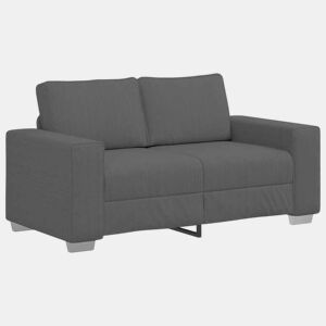 Sofá-luvas, Sofá fixo 120 cm tecido corduroy cinzento-escuro