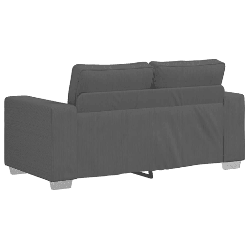 Sofá-luvas, Sofá fixo 120 cm tecido corduroy cinzento-escuro