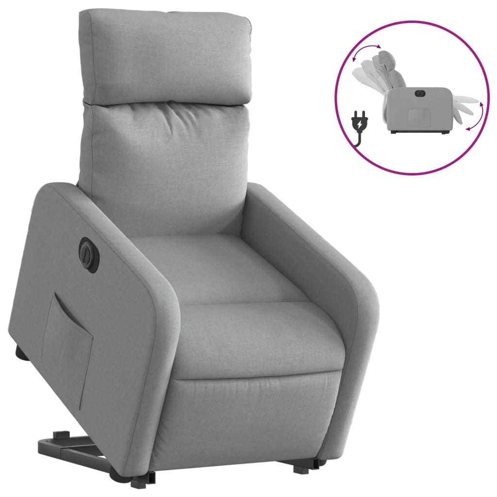 Sillón eléctrico reclinable elevable