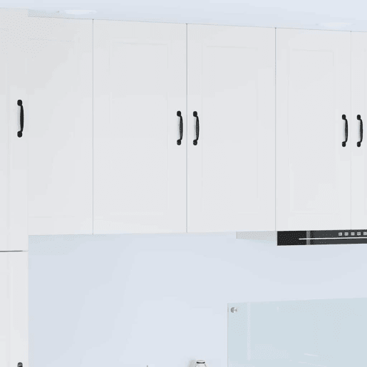 Armário de cozinha suspenso - armario de cocina colgante com porta Branco 80 x 31 x 80 cm