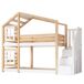 Cama litera Cama litera Natural/ Blanco