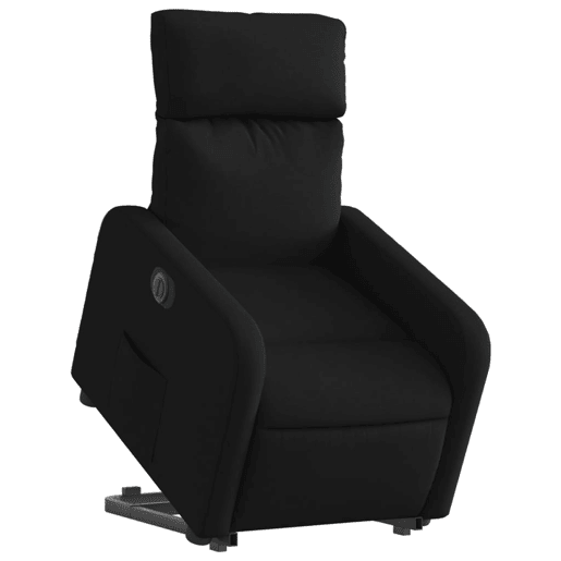 Poltrona reclinável - Poltrona relax elétrica tecido preto