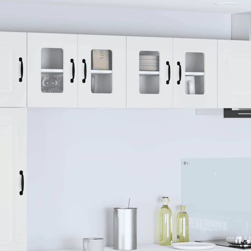 Armário de cozinha suspenso - armario de cocina colgante com porta Branco 60 x 31 x 40 cm