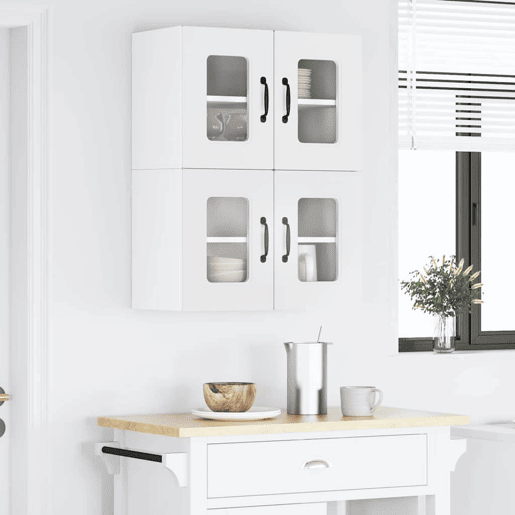 Armário de cozinha suspenso - armario de cocina colgante com porta Branco 60 x 31 x 40 cm
