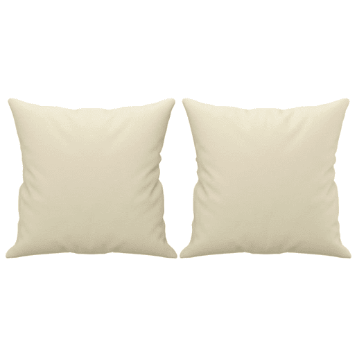 Sofá 2 lugares, Sofá fixo + almofadas decorativas 140cm couro artif. creme Sofá 2 lugares, Sofá fixo + almofadas decorativas 140cm couro artif. creme