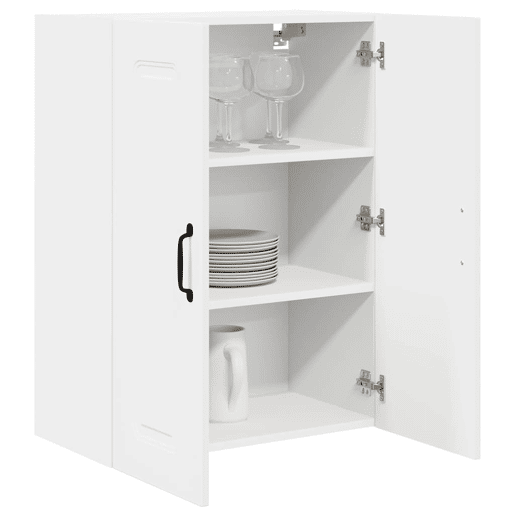 Armário de cozinha suspenso - armario de cocina colgante com porta Branco 60 x 31 x 80 cm
