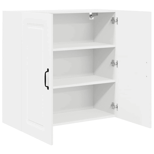 Armário de cozinha suspenso - armario de cocina colgante com porta Branco 80 x 31 x 80 cm