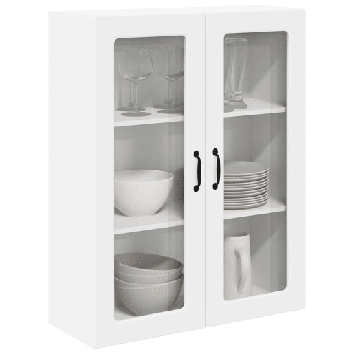 Armário de cozinha suspenso - armario de cocina colgante com porta Branco 80 x 31 x 100 cm