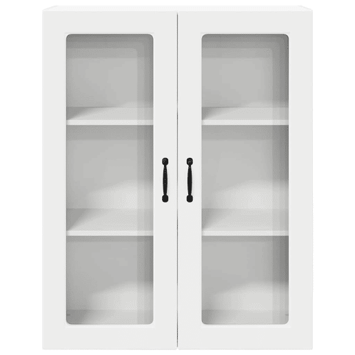 Armário de cozinha suspenso - armario de cocina colgante com porta Branco 80 x 31 x 100 cm