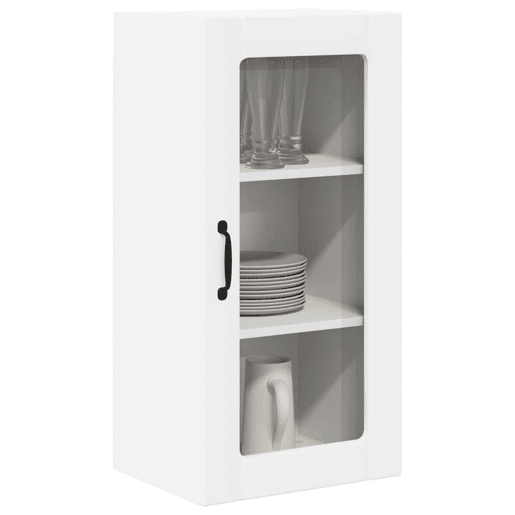 Armário de cozinha suspenso - armario de cocina colgante com porta Branco 40 x 31 x 80 cm