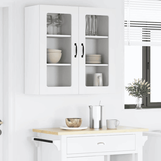 Armário de cozinha suspenso - armario de cocina colgante com porta Branco 40 x 31 x 80 cm