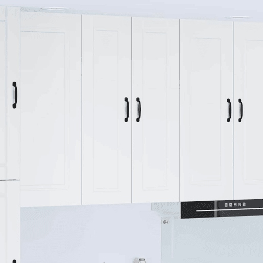 Armário de cozinha suspenso - armario de cocina colgante com porta Branco 60 x 31 x 100 cm