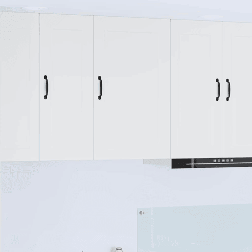 Armário de cozinha suspenso - armario de cocina colgante com porta Branco 50 x 31 x 80 cm