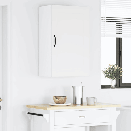 Armário de cozinha suspenso - armario de cocina colgante com porta Branco 50 x 31 x 80 cm