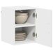 Armario de cocina de pared - Mueble cocina con estante 2 pcs Armario de cocina de pared - Mueble cocina con estante 2 pcs Blanco