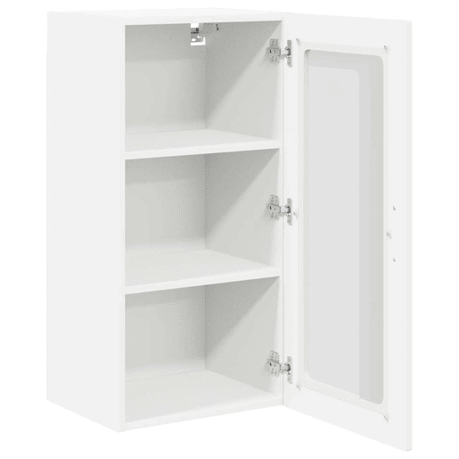 Armário de cozinha suspenso - armario de cocina colgante com porta Branco 40 x 31 x 80 cm