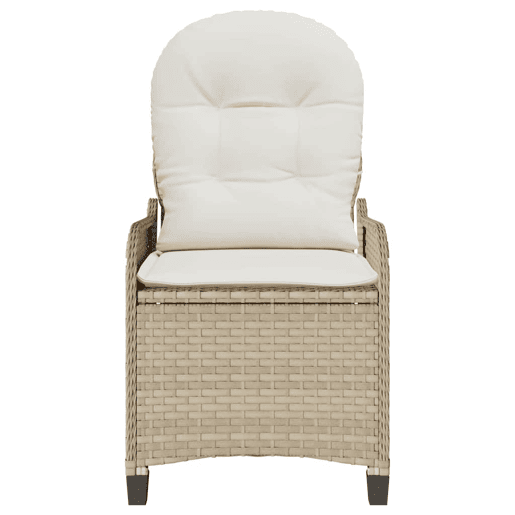 Poltrona reclinável - Poltrona relax Bege 56 x 66 x 95cm vime PE
