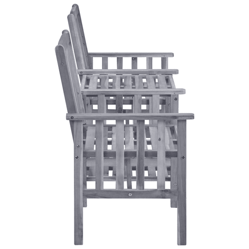 Cadeiras de jardim - Cadeiras de exterior c mesa de centro 159x61x92 cm acácia maciça Cadeiras de jardim - Cadeiras de exterior c mesa de centro 159x61x92 cm acácia maciça