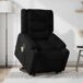 Sillón de masaje eléctrico reclinable Sillón de masaje eléctrico reclinable Negro