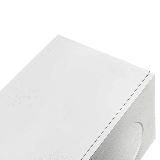 Móvel de TV 180x38 cm - Design moderno e baixo - Branco
