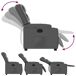 Sillón reclinable - Sillón Relax Sillón reclinable - Sillón Relax Gris