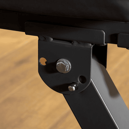HOMCOM Banco de Musculação Multifuncional Dobrável Banco de Pesos com Suporte para Barras Ajustável e Estação de Dips Carga 150 kg para Treino Completo em Casa ou Ginásio