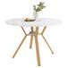 Conjunto de mesas y sillas de comedor 100x100 Conjunto de mesas y sillas de comedor 100x100 Blanco/ Gris