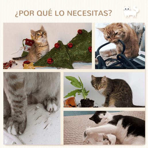 PawHut Conjunto de Prateleiras de Escalada para Gatos de 3 Peças Prateleiras de Parede para Gatos com Rede Rampa Arranhador Plataforma em Forma de Nuvem para Saltar Cinzento