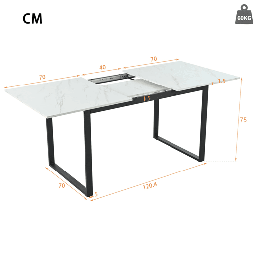 Conjunto de sala de jantar 140180x80cm - Mesa moderna com 8 cadeiras, veludo cinzento, pernas pretas, MDF
