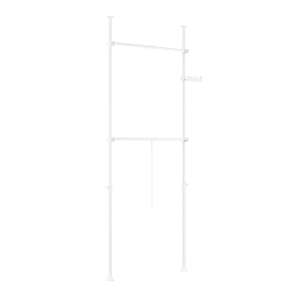 SoBuy Perchero de pie telescópico FRG109-II-W