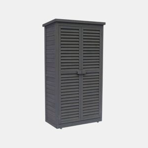 Armário de jardim Space - 87 x 46,5 x 160 cm - Antracite -