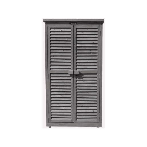 Armário de jardim Space - 87 x 46,5 x 160 cm - Antracite -