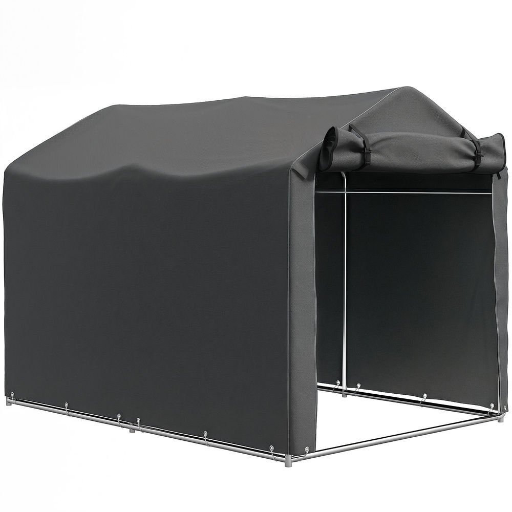 Carpa para Herramienta Metal Galvanizado, PE Outsunny
