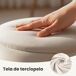 Banco acolchado con compartimento de terciopelo BELLA 80x42 Banco acolchado con compartimento de terciopelo BELLA 80x42 Crema