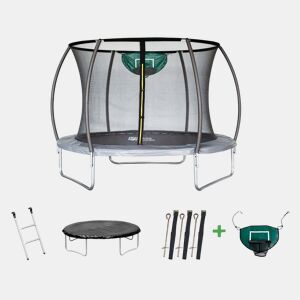 Trampolim com rede interna jumper - Ø 3,05 - Cinza