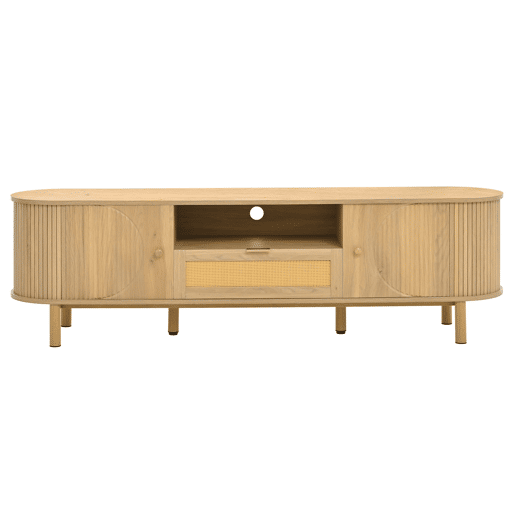 Conjunto de móveis para sala - mesa de centro com altura ajustável e móvel para TV - design moderno - cor natural Conjunto de móveis para sala - mesa de centro com altura ajustável e móvel para TV - design moderno - cor natural