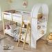 Cama litera Cama litera Natural/ Blanco