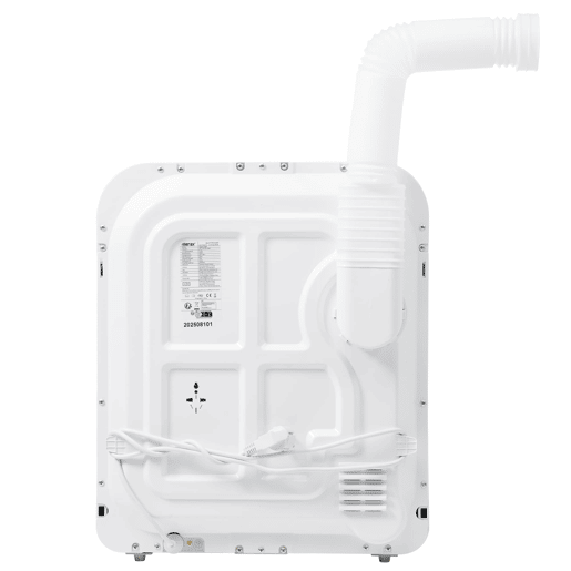 Secadora de evacuação 3 kg - 4,5 kg real, 830 W, 4 programas, filtragem múltipla, branca