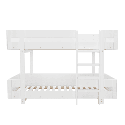 Beliche de madeira maciça 90x200 cm,branco