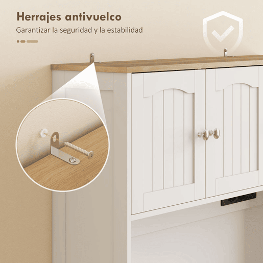 HOMCOM Armário de Cozinha Alto com Estação de Carregamento Móvel Auxiliar de Cozinha 6 Portas 1 Gaveta Prateleiras Ajustáveis 4 Prateleiras para Especiarias Bancada Ampla para Sala de Jantar 100x40x173 cm Branco HOMCOM Armário de Cozinha Alto com Estação de Carregamento Móvel Auxiliar de Cozinha 6 Portas 1 Gaveta Prateleiras Ajustáveis 4 Prateleiras para Especiarias Bancada Ampla para Sala de Jantar 100x40x173 cm Branco