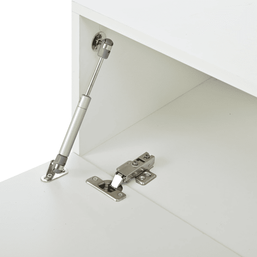 Móvel de TV 190x40x48,5 cm - Lowboard moderno com LED e design de alto brilho para TVs até 70 - Branco Móvel de TV 190x40x48,5 cm - Lowboard moderno com LED e design de alto brilho para TVs até 70 - Branco