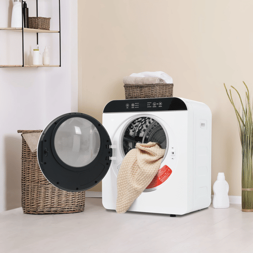 Secadora de evacuação 3 kg - 6 programas, UV e alta temperatura, temporizador, montável - Branco