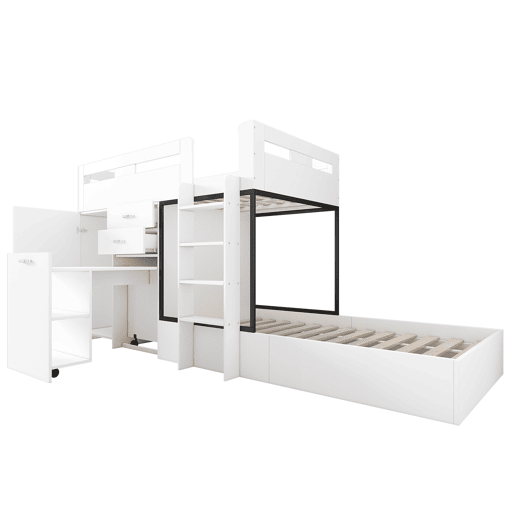 Beliche de mdf 90x200 cm,branco Beliche de mdf 90x200 cm,branco