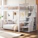 Cama alta para niños 252x147 Cama alta para niños 252x147 Blanco