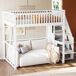 Cama alta para niños 252x147 Cama alta para niños 252x147 Blanco