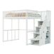Cama alta para niños 252x147 Cama alta para niños 252x147 Blanco