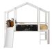 Cama alta para niños 204x159 Cama alta para niños 204x159 Blanco